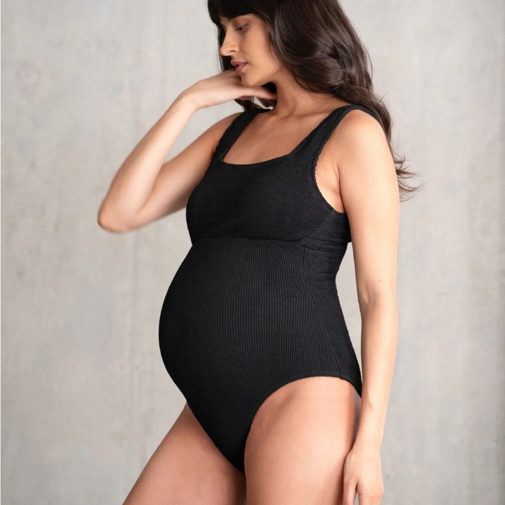 Seraphine Black Maternity Swimwear